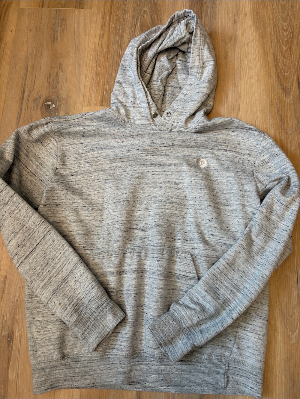 Volcom Light Heather Gray Pullover Hoodie